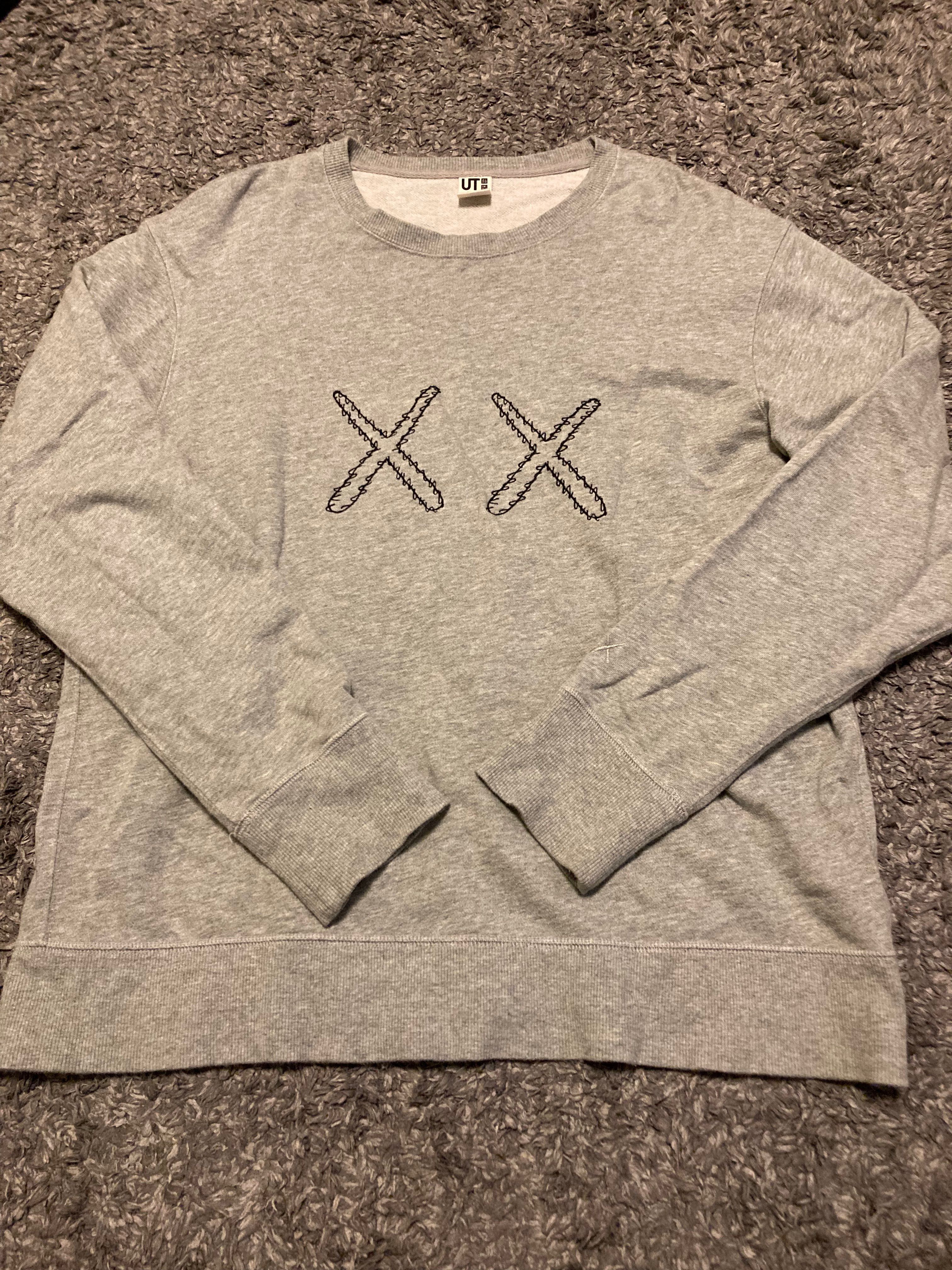 Uniqlo x KAWS x Sesame Street XX Sweatshirt "Gray"