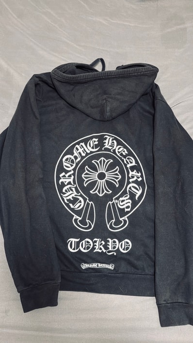 Chrome Hearts Horseshoe Zip Hoodie Tokyo Exclusive "Black"