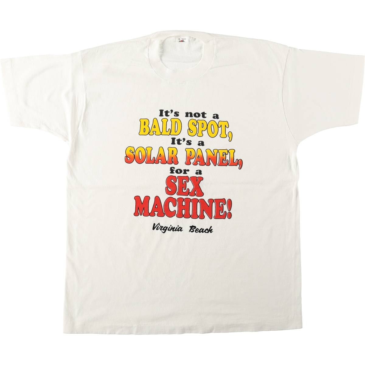 古着 90年代 フルーツオブザルーム FRUIT OF THE LOOM メッセージプリントTシャツ USA製 メンズXL相当 ヴィンテージ/eaa661585