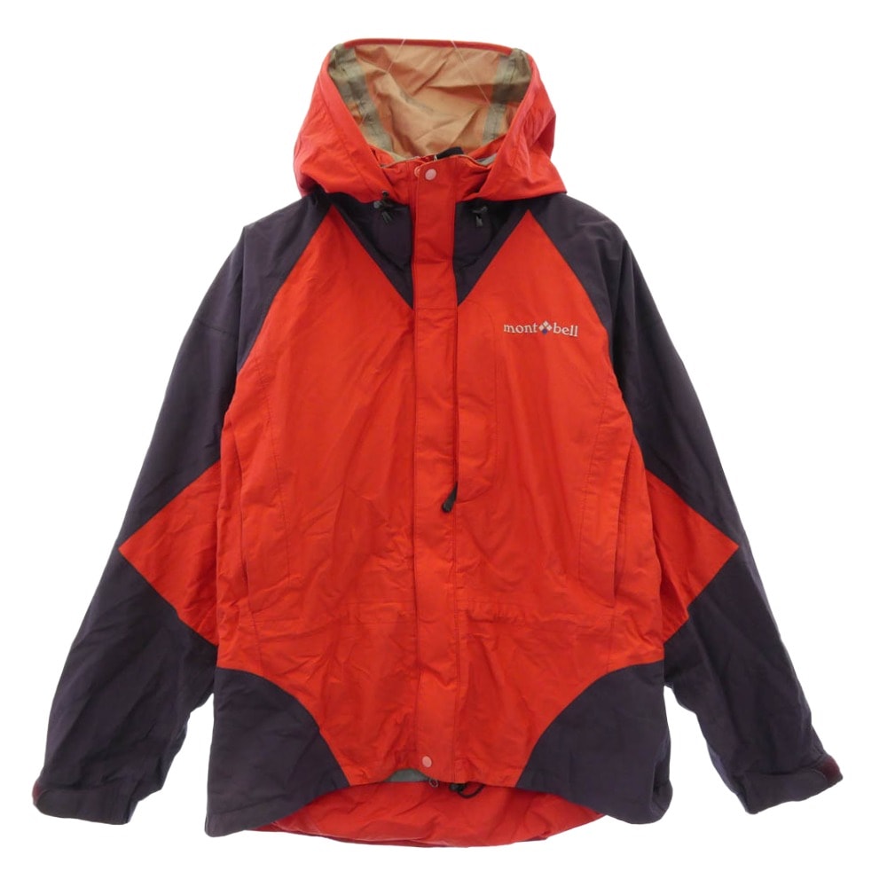 mont-bell モンベル ジャケット 1102290 ドロワットパーカー GORE-TEX ゴアテックス シンサレート フーディー ジャケット レッド系 XL【中古】