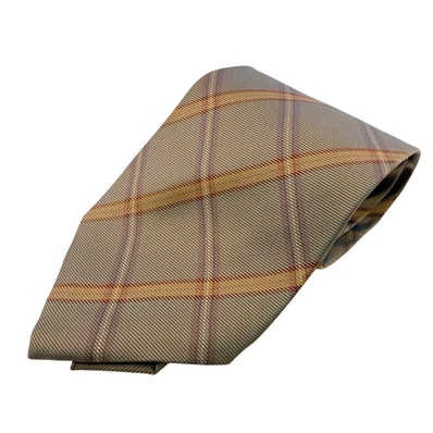 バーバリー BURBERRY ネクタイ チェック グリーン