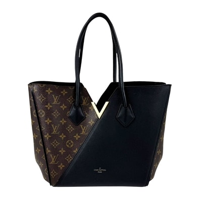 ルイ ヴィトン LOUIS VUITTON ハンドバッグ モノグラム キモノMM モノグラムキャンバス ブラック/ブラウン レディース M40460【中古】 z11242