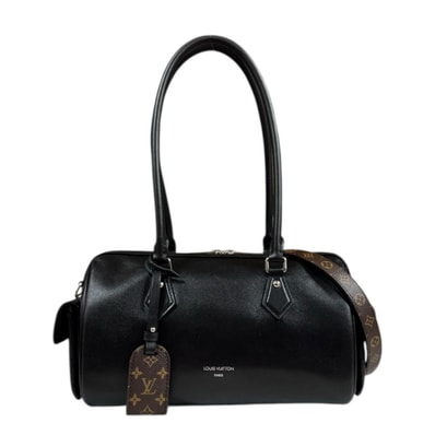 ルイヴィトン スピーディ・カーゴバイブ ショルダーバッグ M12934 ブラック レディース LOUIS VUITTON 中古
