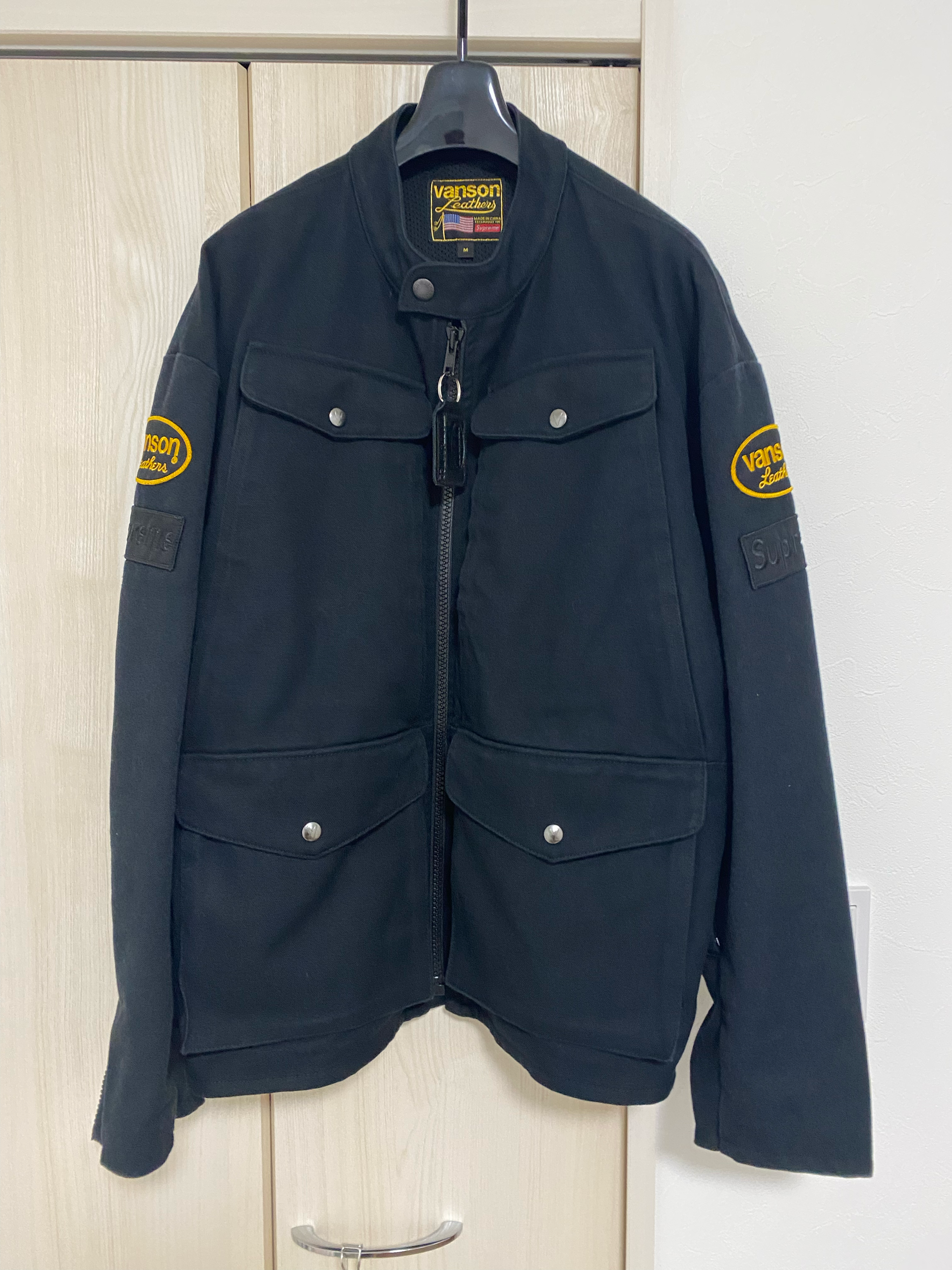 Supreme x Vanson Leathers Cordura Jacket "Black"