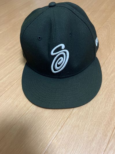 Stussy CURLY S NEW ERA CAP "Black"