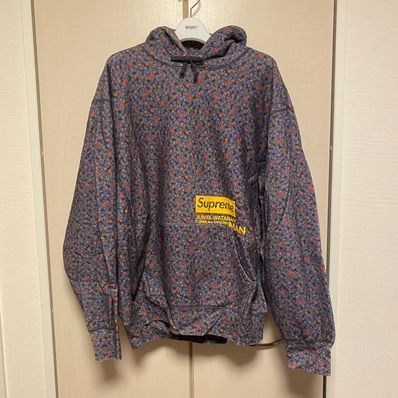 Supreme / JUNYA WATANABE COMME des GARCONS MAN Hooded Sweatshirt "Black Flowers"