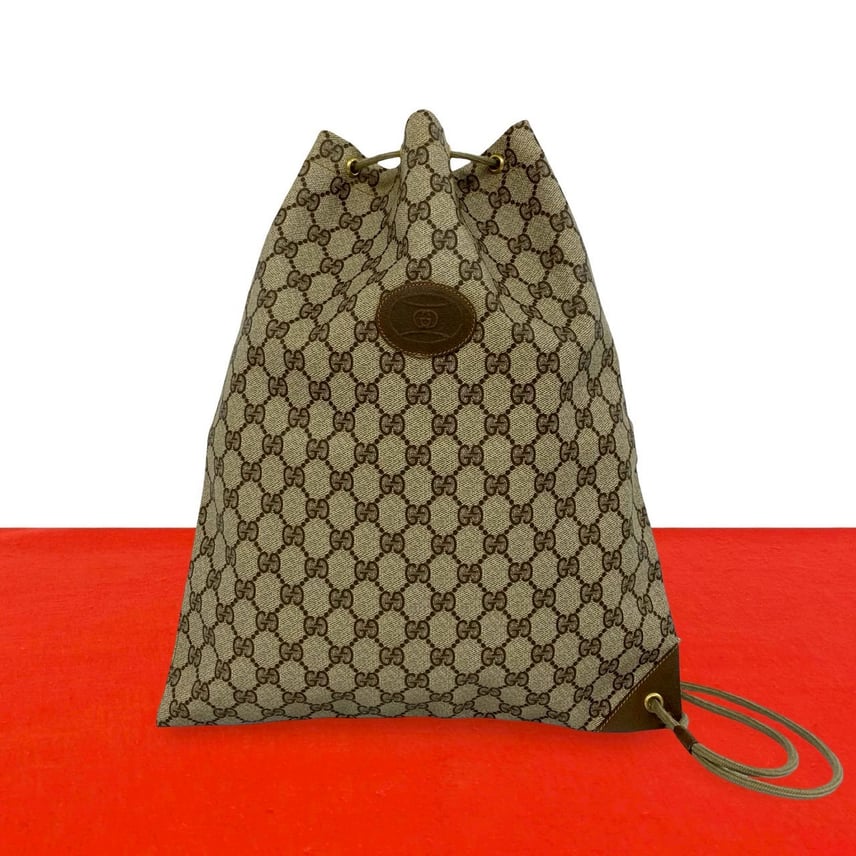 B (目立った傷や汚れなし)】GUCCI グッチ GG ロゴ PVC レザー B (目立った傷や汚れなし)】GUCCI グッチ GG ロゴ PVC レザー