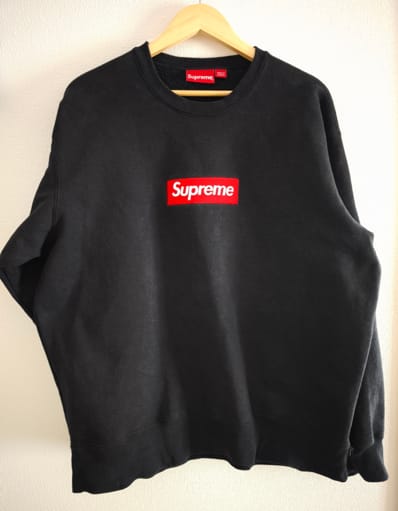 Supreme Box Logo Crewneck "Black" (22FW)
