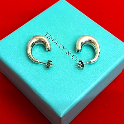 TIFFANY&Co. ティファニー フープピアス シルバー925 ピアス シルバー
09958