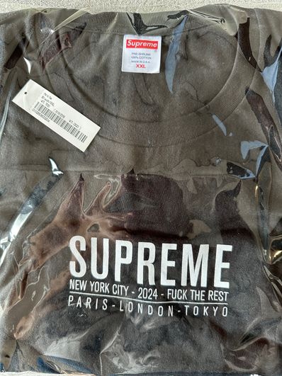 Supreme Paris Tee "Black"