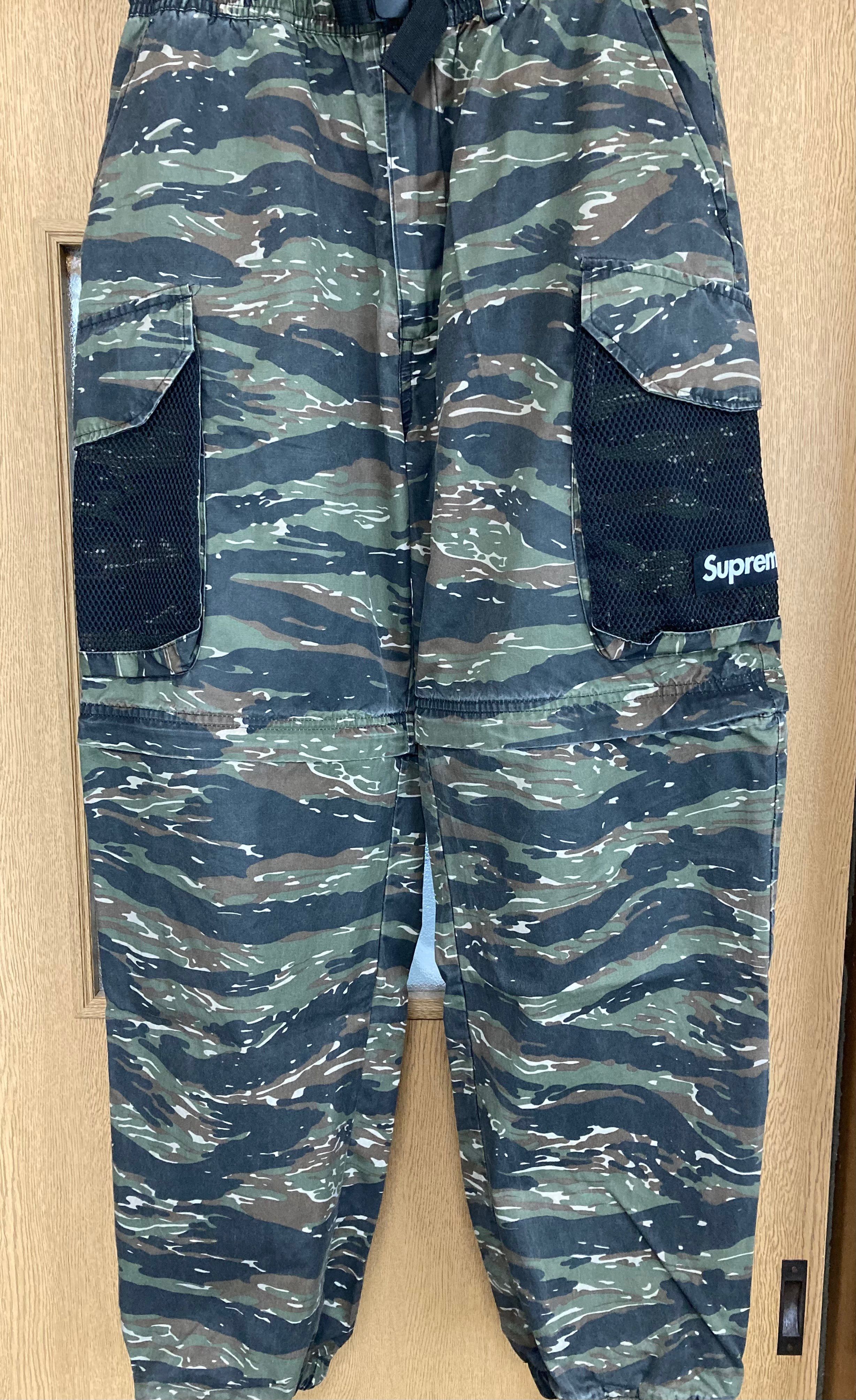 Supreme Mesh Pocket Belted Cargo Pant "Camo"