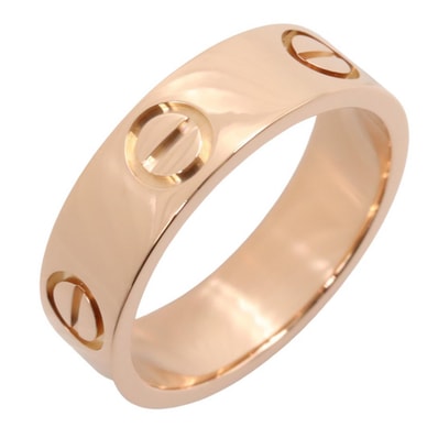 カルティエ CARTIER ラブリング リング・指輪 ジュエリー K18PG(ピンクゴールド) レディース ゴールド系 B4084800 【中古】