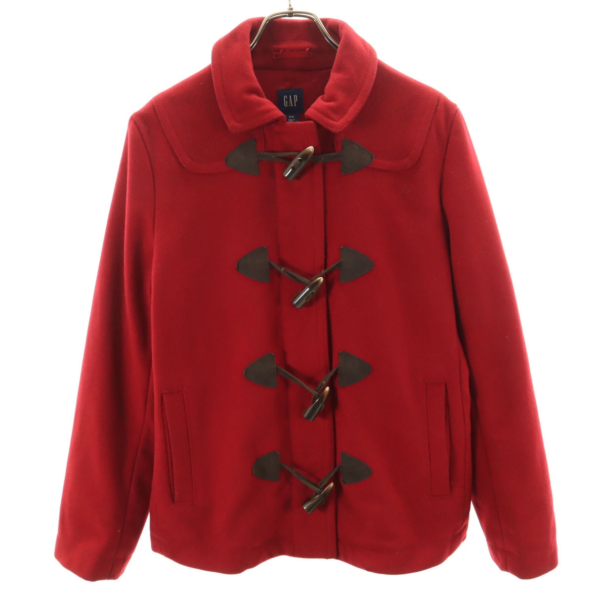 GAP ギャップ ダッフル ジャケット M レッド