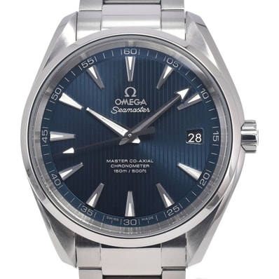 値下 オメガ OMEGA 231.10.42.21.03.003 シーマスター アクアテラ コーアクシャル メンズ 美品 保証書付き 腕時計 H#147882