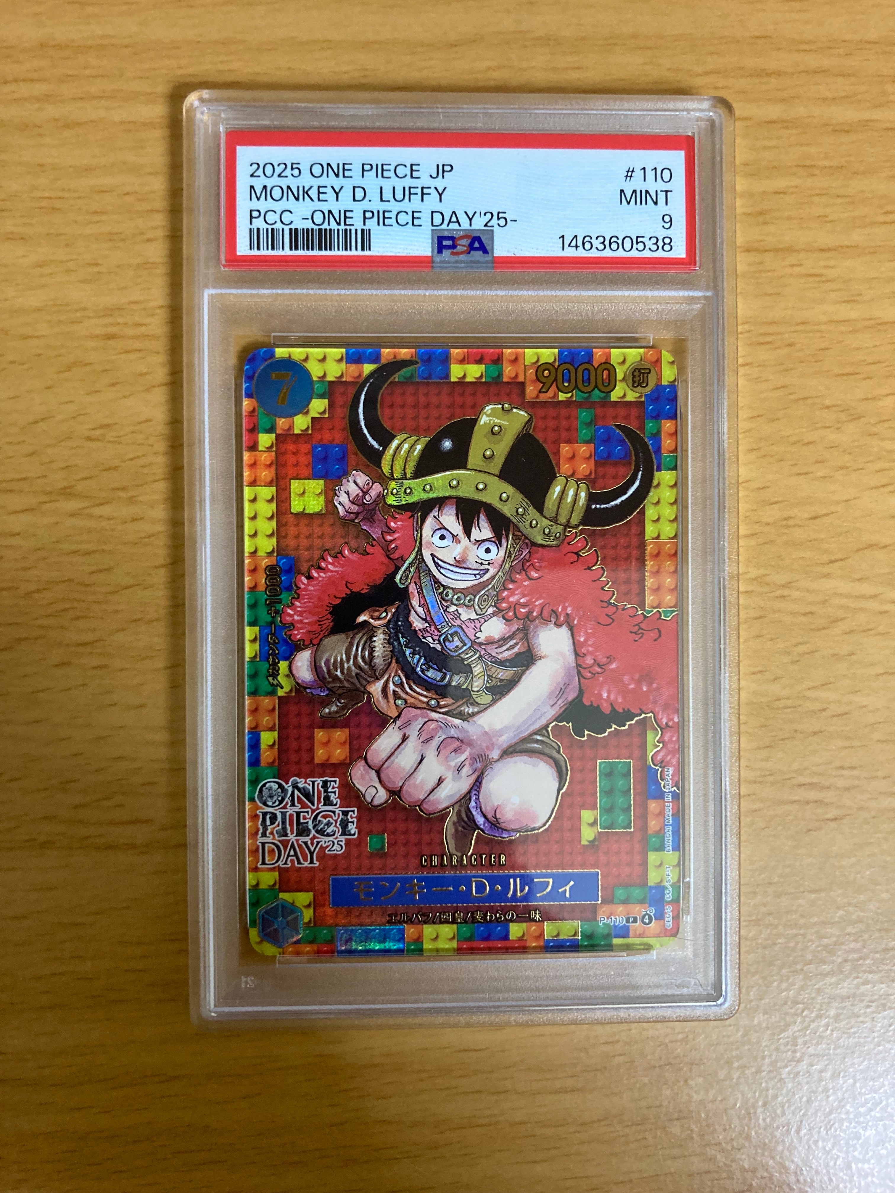 モンキー・D・ルフィ P [P-110](プレミアムカードコレクション「ワンピースデイ'25」)