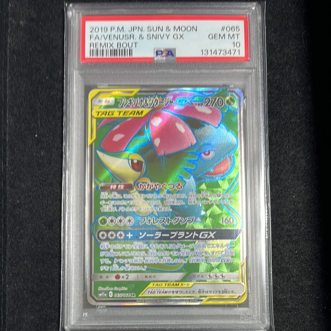フシギバナ&ツタージャGX SR[SM11a 065/064](強化拡張パック