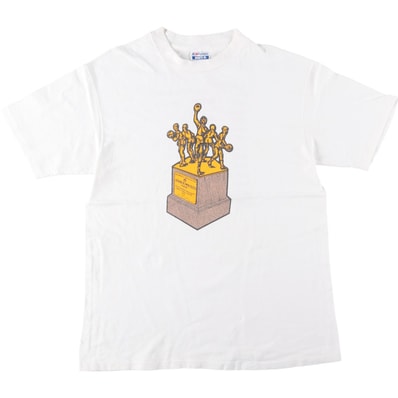 古着 ヘインズ Hanes BEEFY-T プリントTシャツ USA製 メンズL相当 ヴィンテージ/eaa642065