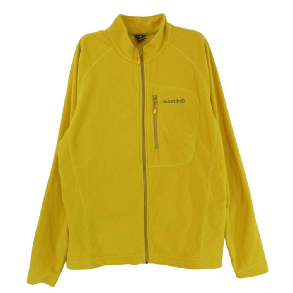 mont-bell モンベル ジャケット 431340301 シャミース フリース ジャケット イエロー系 M【中古】
