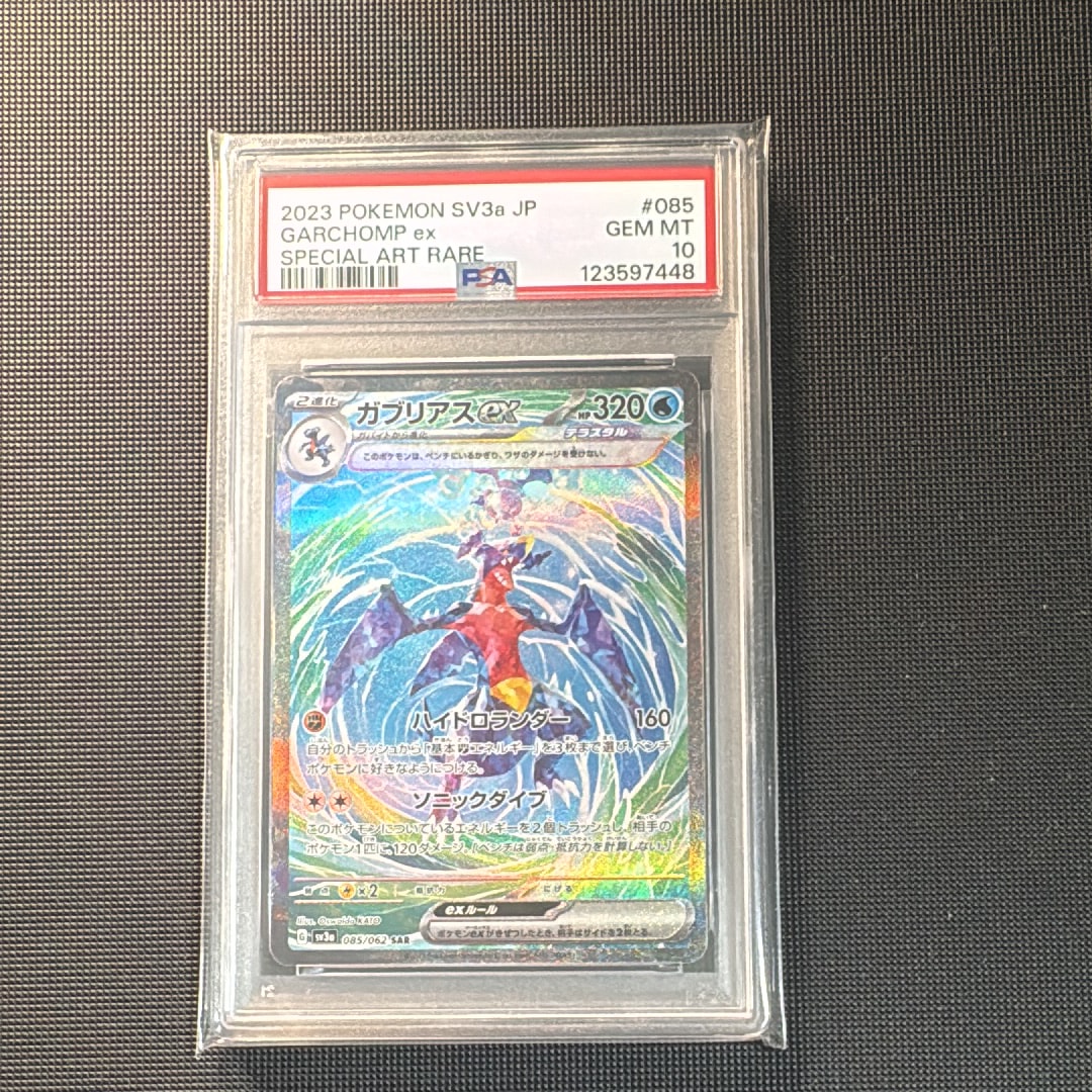 ガブリアスex SAR[SV3a 085/062](強化拡張パック「レイジングサーフ」)