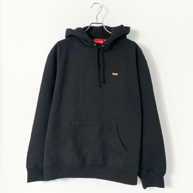 Supreme Enamel SmallBox HoodedSweatshirt Black