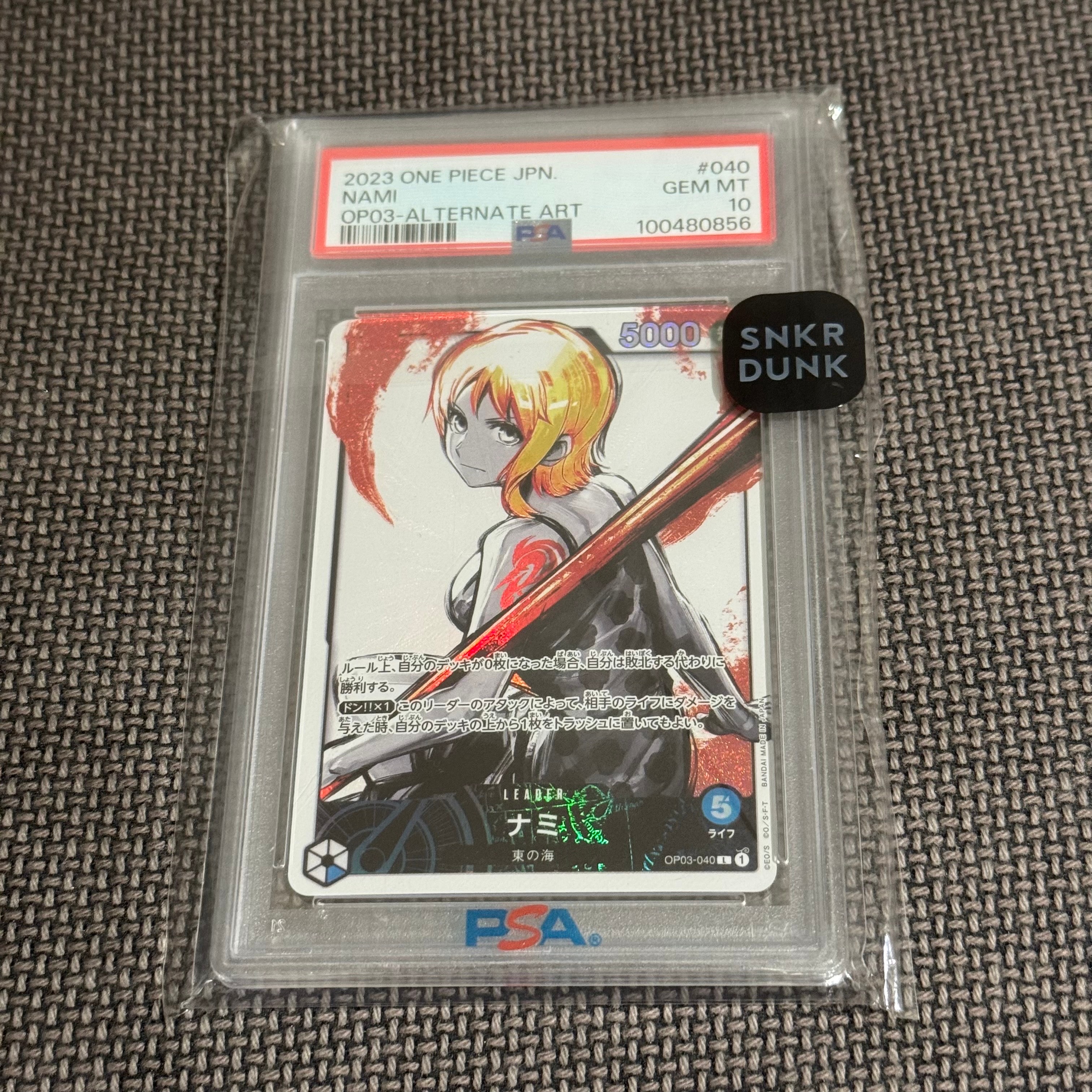 Nami L-P [OP03-040] (Booster Pack Formidable Enemy)