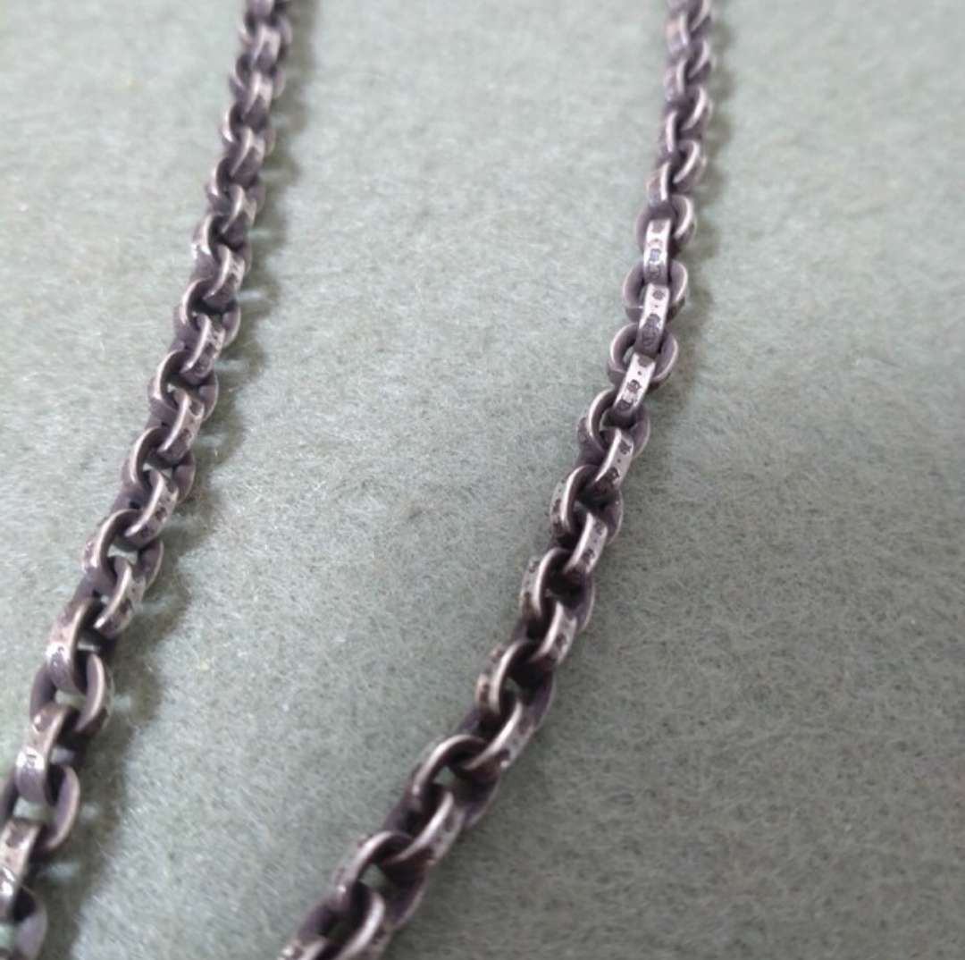 Chrome Hearts Paper Chain Necklace 45cm (18inch) "Silver"