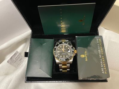 A BATHING APE BAPEX® TYPE1 "Gold"