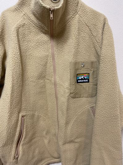 HUMAN MADE OUTDOOR FLEECE JACKET "Navy"