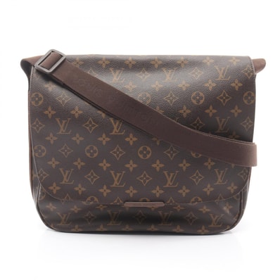 ルイ・ヴィトン LOUIS VUITTON メッセンジャーボブールMM ショルダーバッグ バッグ PVCコーティングキャンバス モノグラム レディース ブラウン系 M97038 【中古】