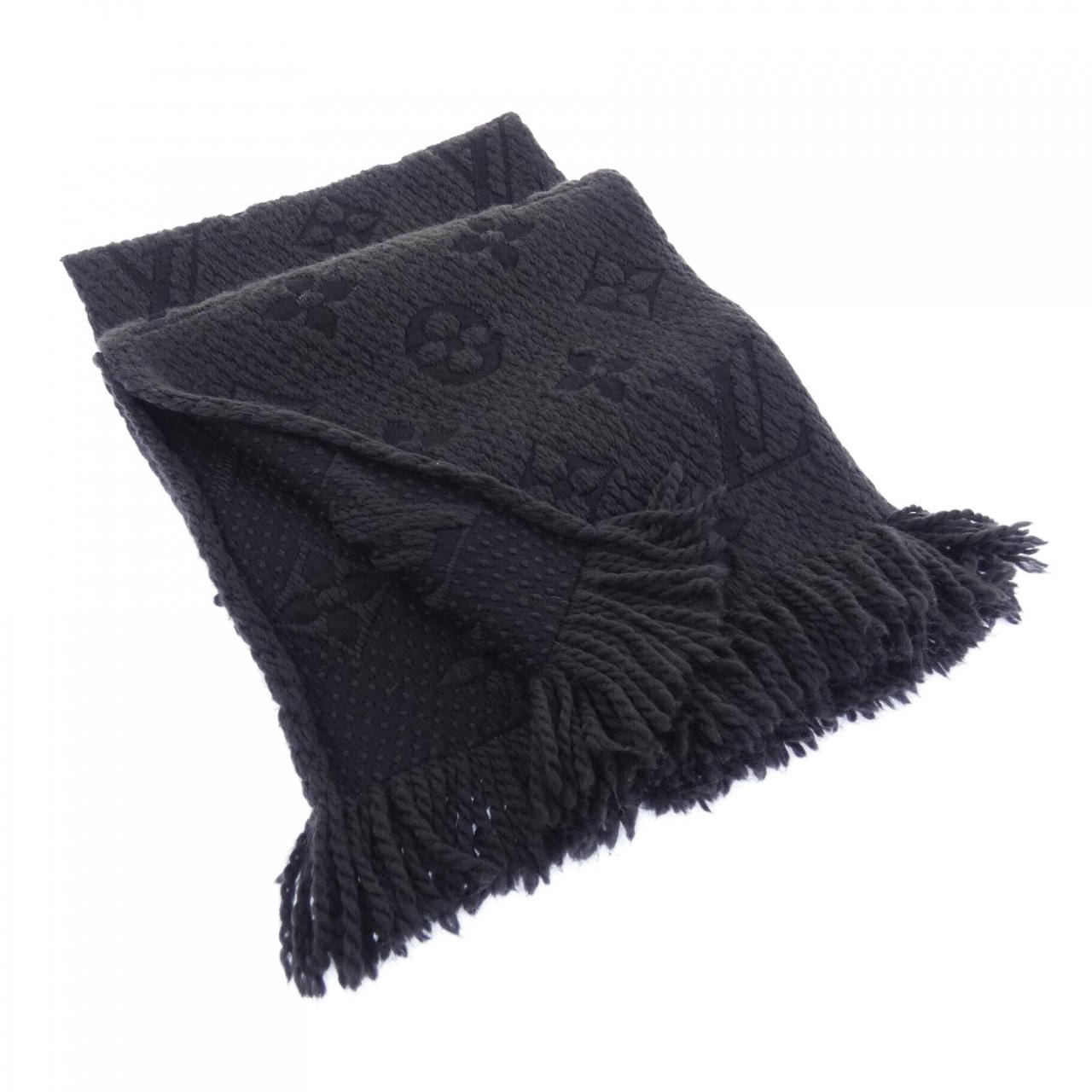 ルイヴィトン LOUIS VUITTON エシャルプ ロゴマニア M72431 MUFFLER