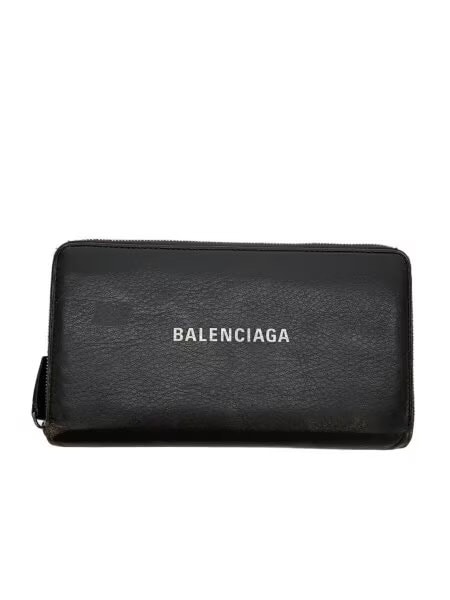BALENCIAGA Everyday Leather Wallet "Gray"