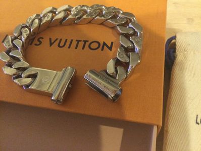 Louis Vuitton LV Chain Link Bracelet "Silver"