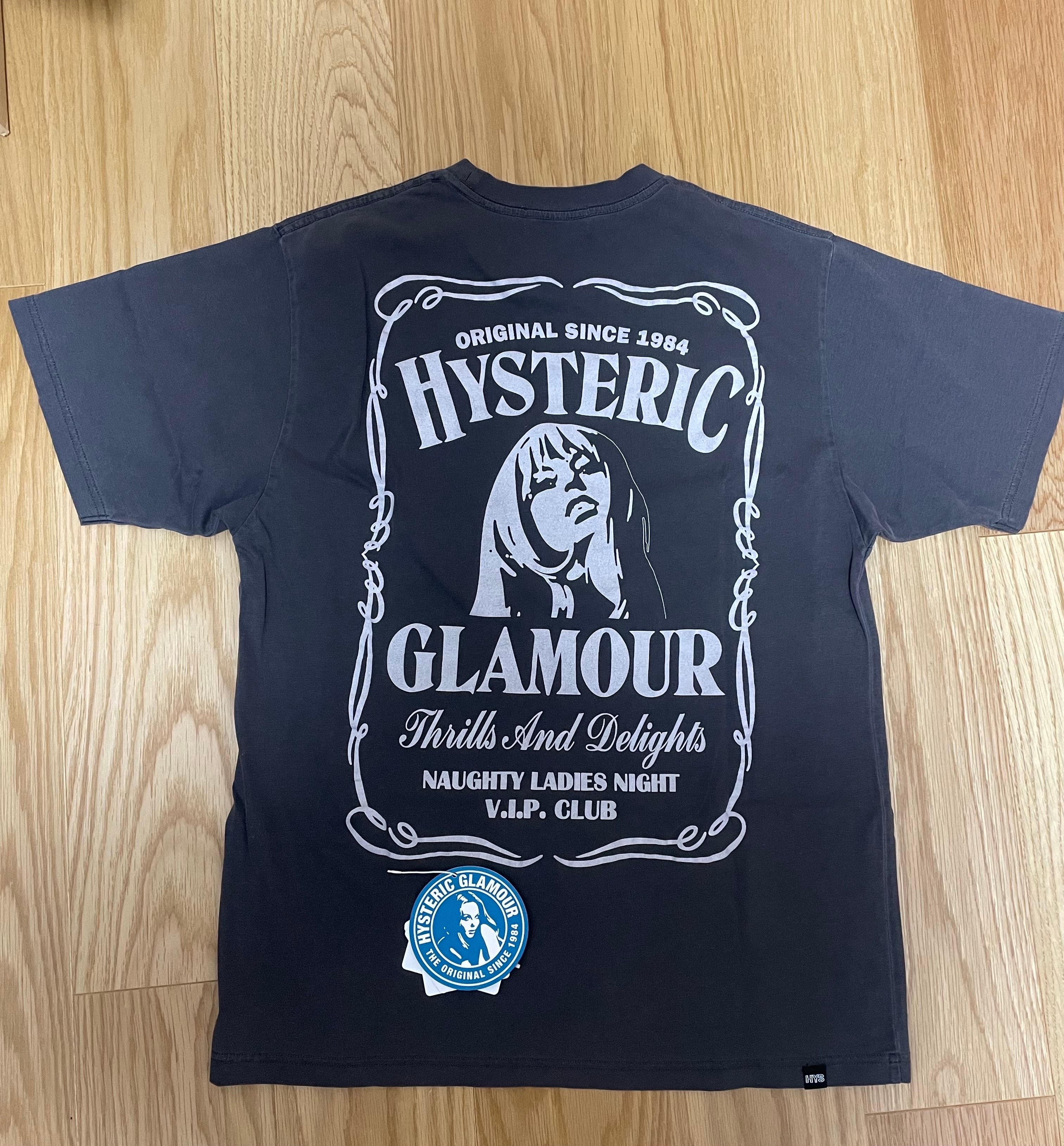 エアロスミス　ヒステリックグラマー　コラボTシャツ　Lサイズ D (傷や汚れあり)】HYSTERIC GLAMOUR ヒステリックグラマー Tシャツ