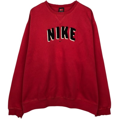 古着 00年代 ナイキ NIKE TEAM ロゴスウェットシャツ トレーナー メンズL相当/eaa635009