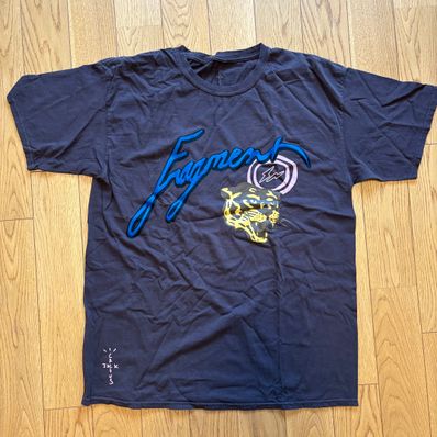 Travis Scott Cactus Jack For Fragment Icons Tee "Brown"