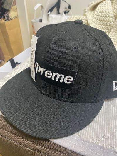 Supreme No Comp Box Logo New Era "Black"