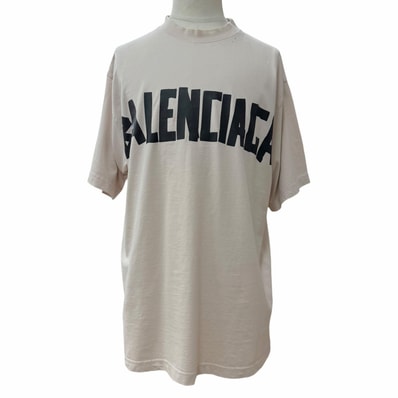 極美品 バレンシアガ 半袖Tシャツ ベージュ メンズ XS 739784