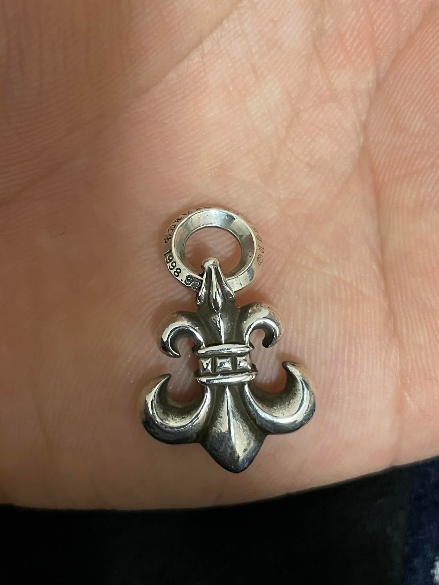 Chrome Hearts BS Fleur Charm "Silver"