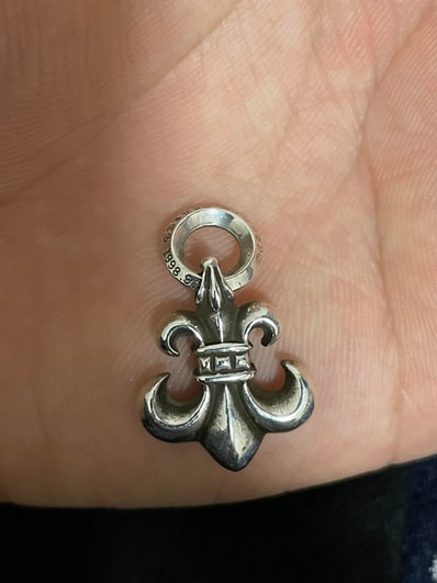 Chrome Hearts BS Fleur Charm "Silver"