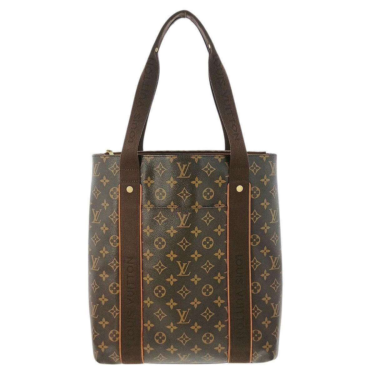 LOUIS VUITTON ルイ・ヴィトン カバ ボブール トートバッグ M53013 モノグラム ブラウン レディース【中古】