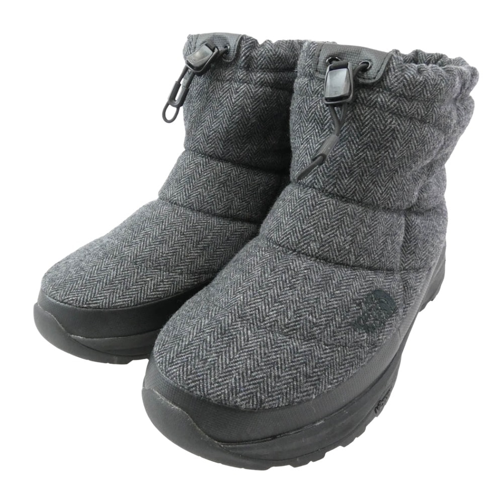 THE NORTH FACE ノースフェイス ブーツ NF52273 Nuptse Bootie Short ヌプシ ブーティ ショート スノーブーツ グレー系 28cm【中古】