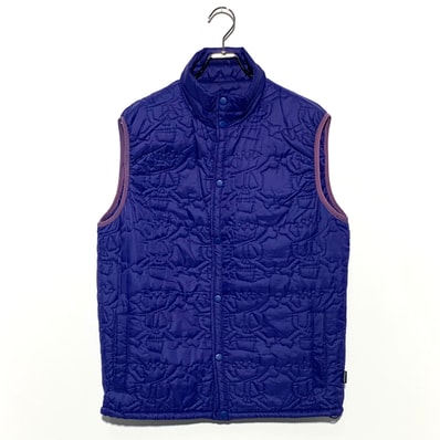 OLD STUSSY scull thermolite padded jacket Blue