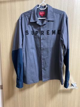 Supreme 2-Tone Work Shirt "Grey"