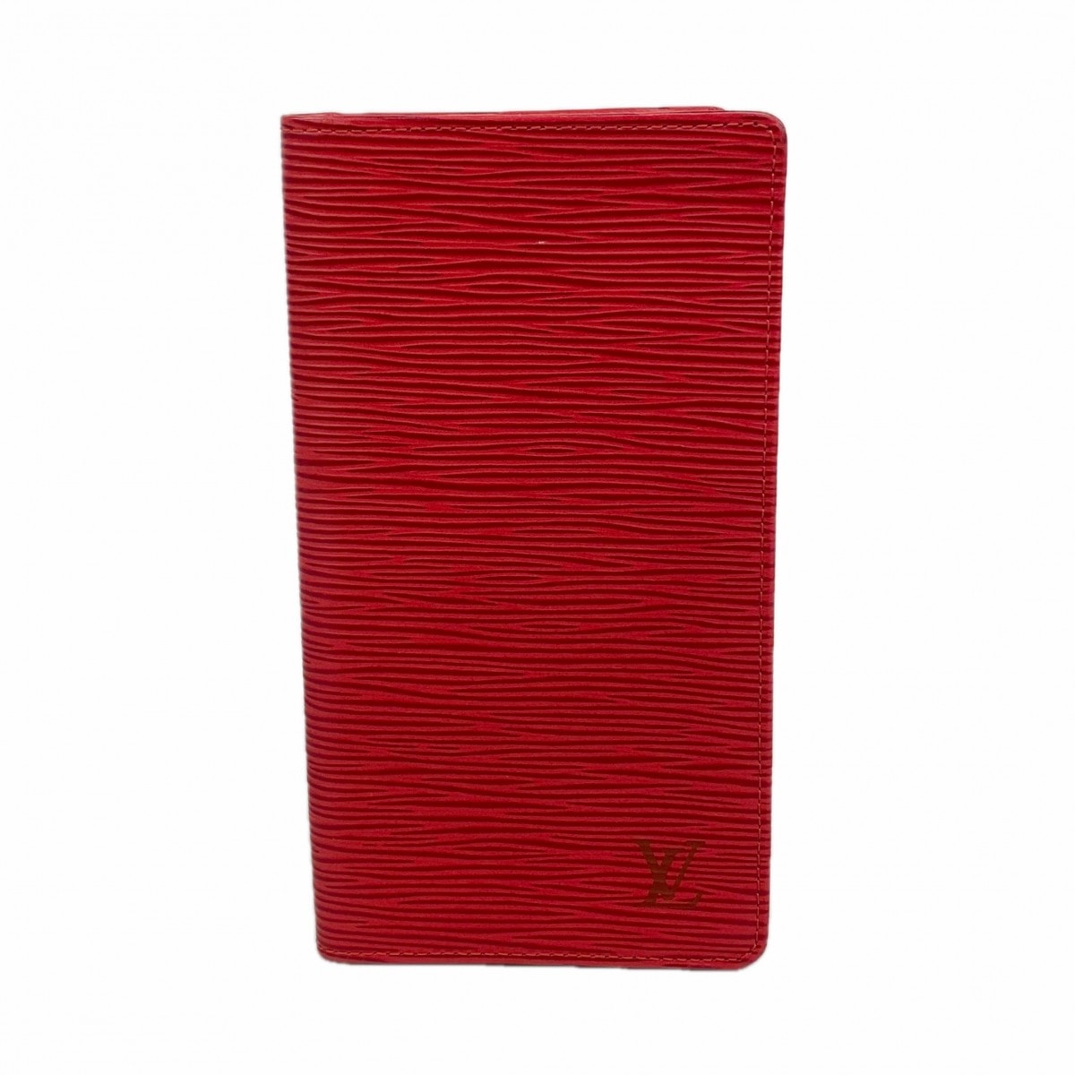 【6dd5088-k】ルイヴィトン 長札入れ エピ ポルトカルトクレディ  M63217 カスティリアンレッド【中古】レディース