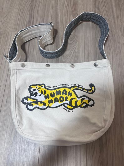 HUMAN MADE Paperboy Bag "White"