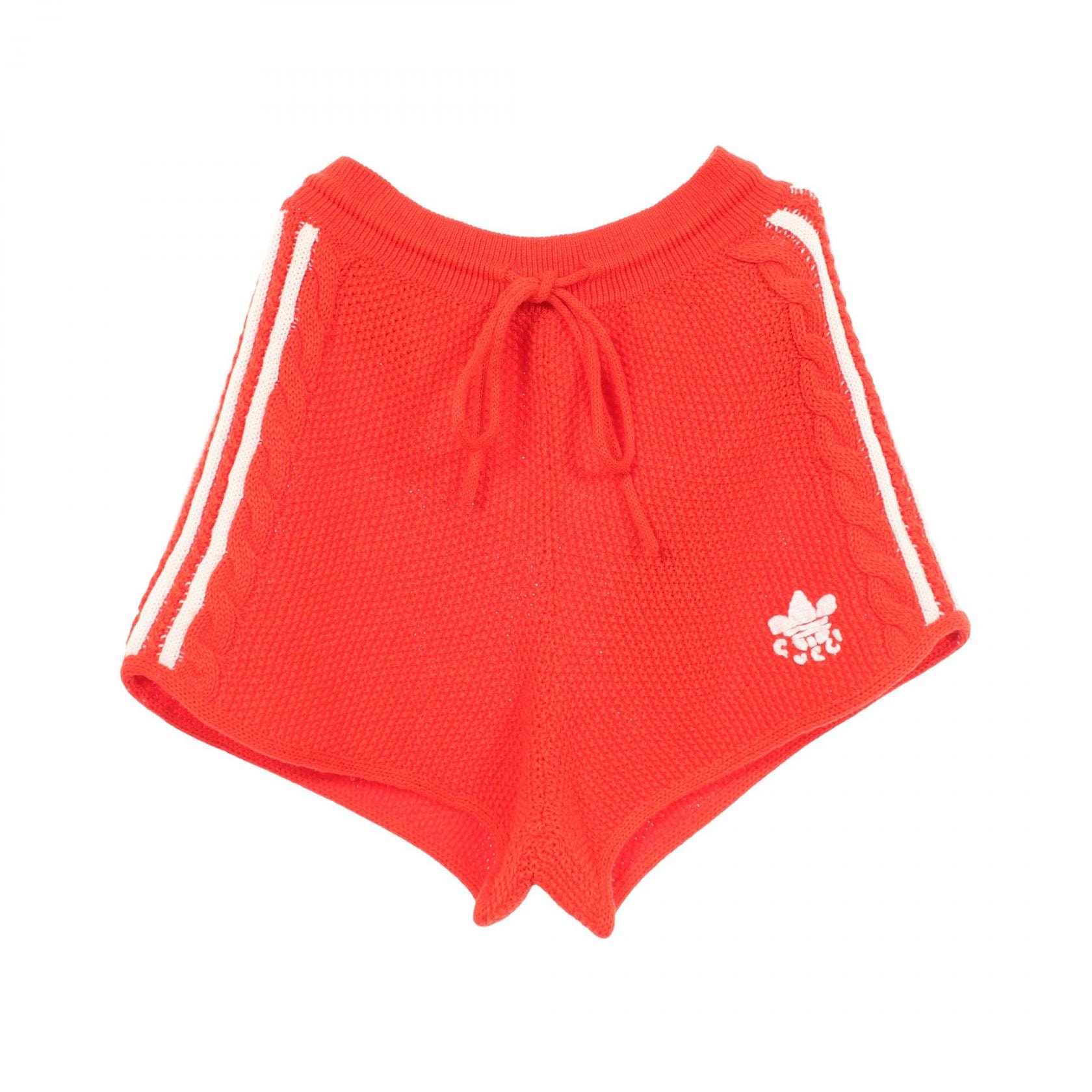 グッチ GUCCI GUCCI × adidas ニット ショート パンツ 衣料品 ボトムス ファブリック コットン レディース オレンジ系 693835 【中古】