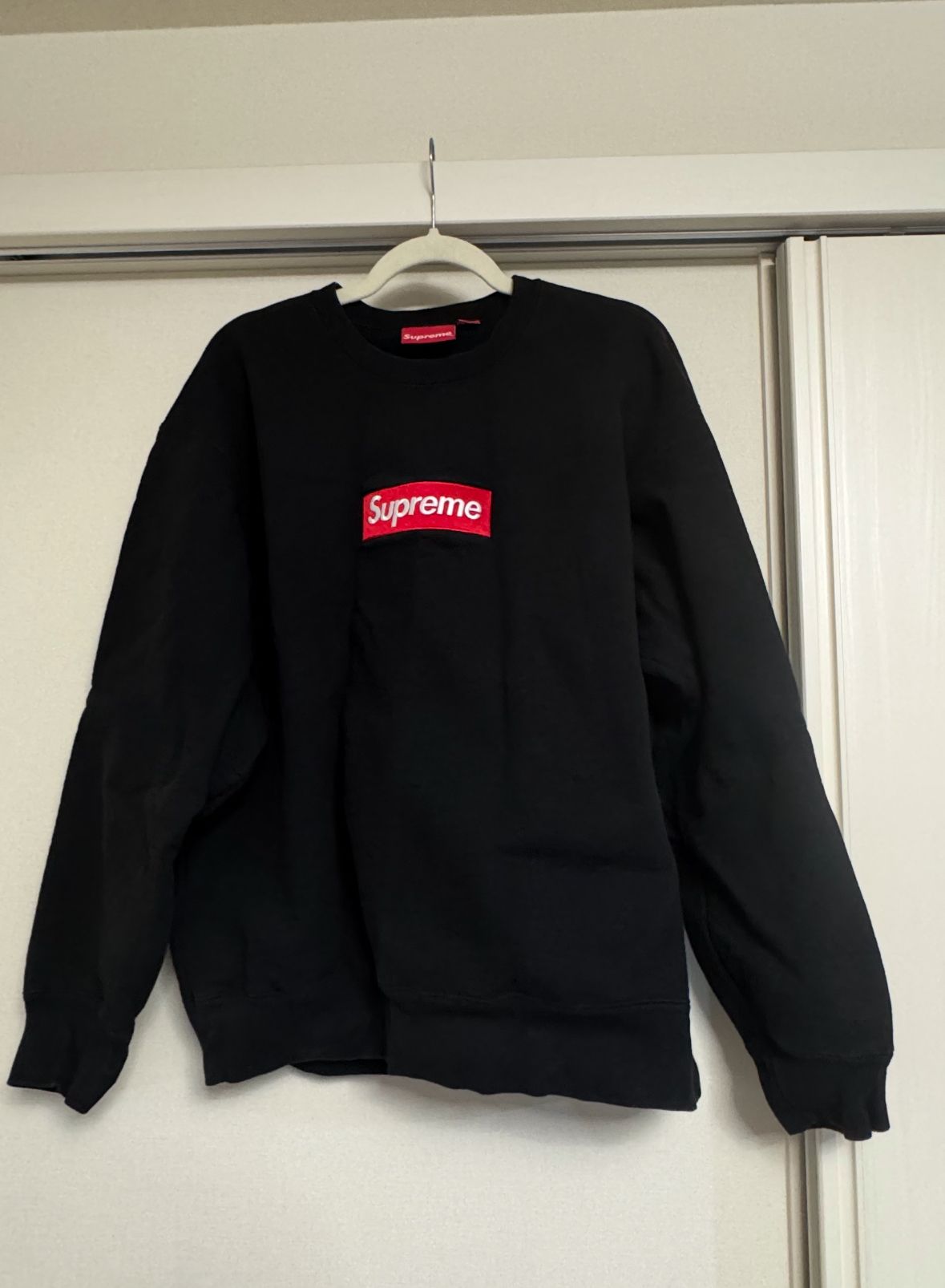 Supreme Box Logo Crewneck "Black" (22FW)