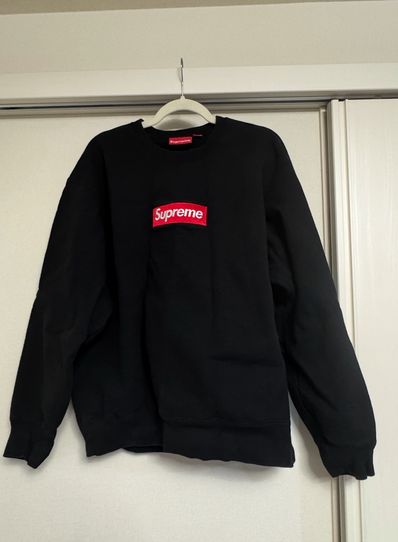 Supreme Box Logo Crewneck "Black" (22FW)