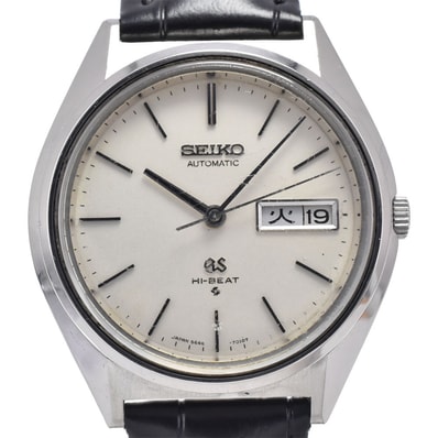 セイコー SEIKO 5646-7011 ヴィンテージ グランドセイコー ハイビート Cal.5646A シルバー 自動巻き メンズ 腕時計 K#146984