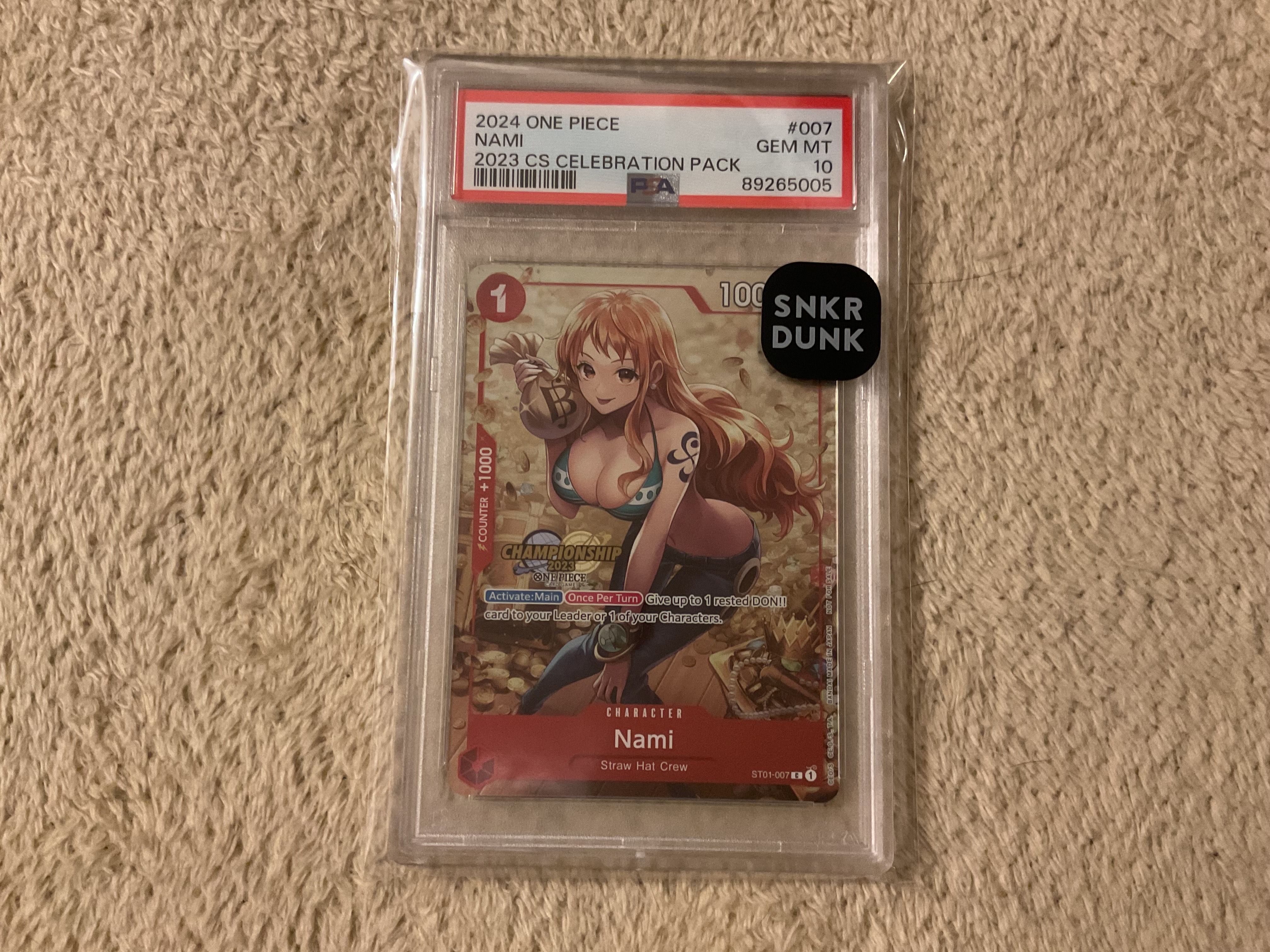 ナミ C [ST01-007]【英語版】(プロモーションカード「チャンピオンシップ 2023 セレブレーションパック」)